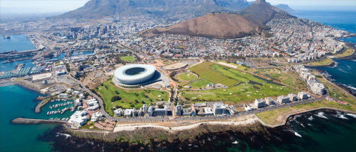 South Africa's coast