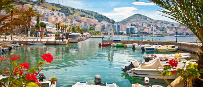 Coastal town at the Ionian Sea - Serandë