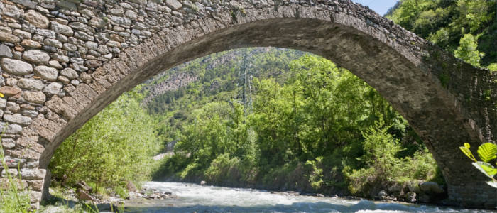 La Margineda Bridge in Andorra