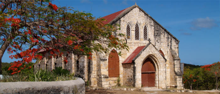 Gilbert Memorial Methodist Church on Antigua and Barbuda