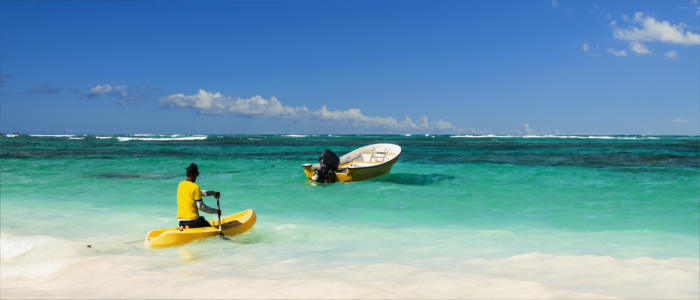 Kayaking in the Caribbean