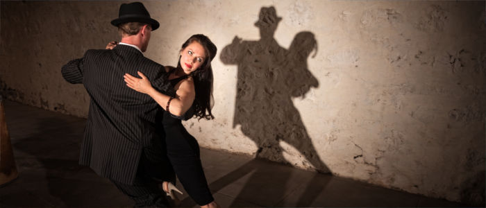 Dancing tango in Argentina