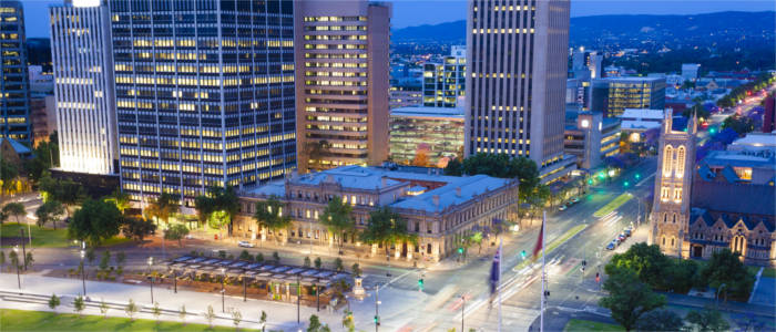 Adelaide's city centre