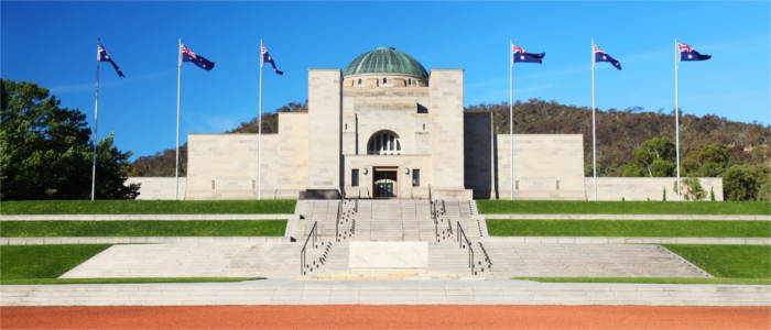 War memorial in the capital