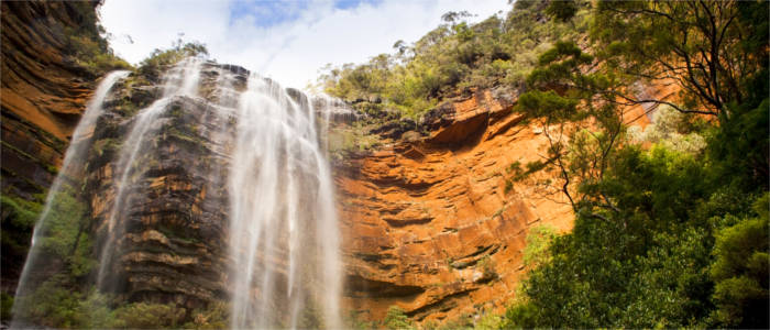 Waterfall in the Blue Mountains
