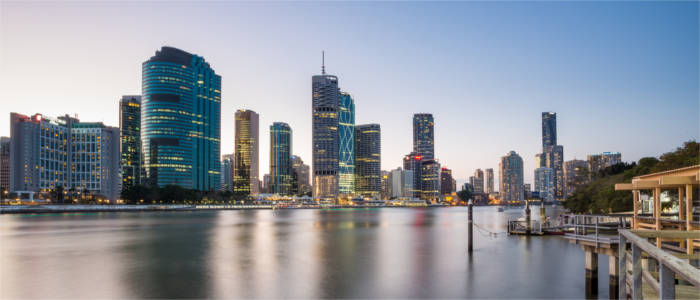 Brisbane at the Brisbane River