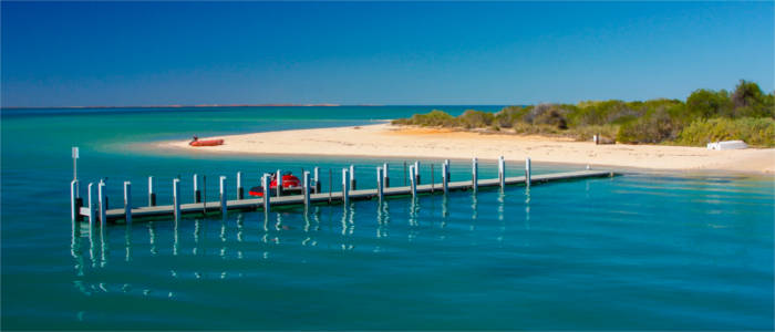 Famous beach in Western Australia