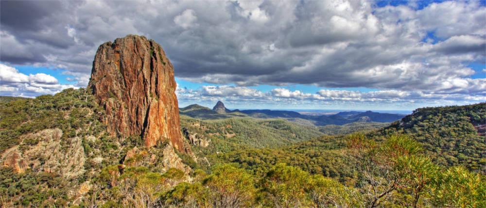 Basalt rock in New South Wales