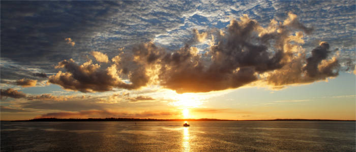 Nightfall at Fraser Coast