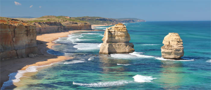 Rock formation at the Great Ocean Road