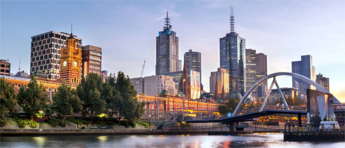 View of Melbourne