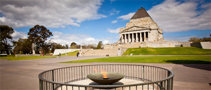 War memorial in Melbourne