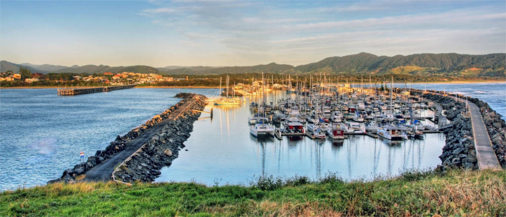 Coastal city at New South Wales' north coast