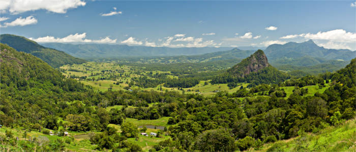 Landscape in the north of New South Wales