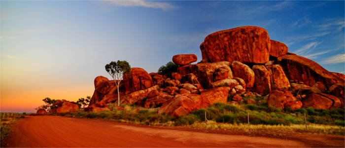 Rock formation in the north of Australia