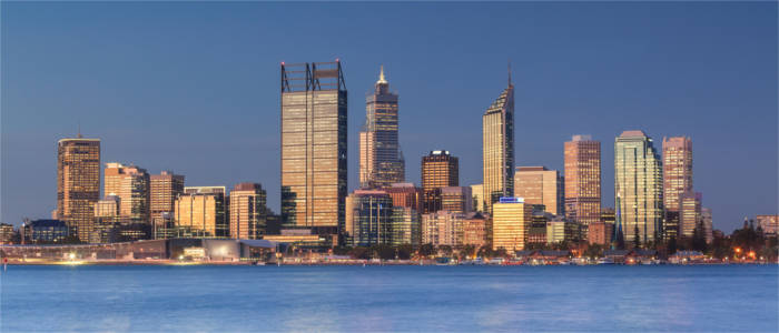 Skyscrapers in Perth