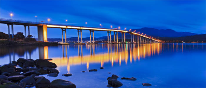 Bridge near Tasmania's capital