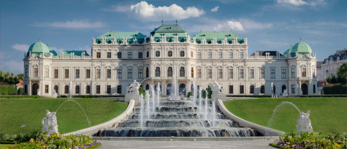 Belvedere Castle in Vienna, Austria