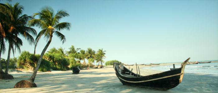 At the beach in Bangladesh