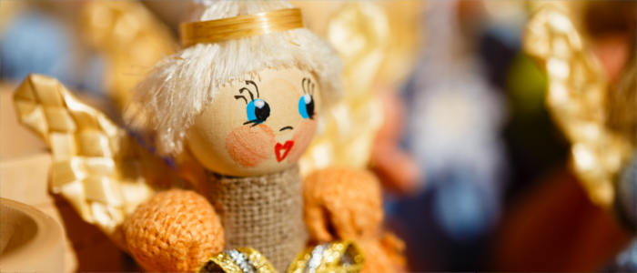 Handmade straw dolls from Belarus