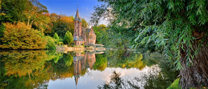 The surroundings of Bruges in Belgium