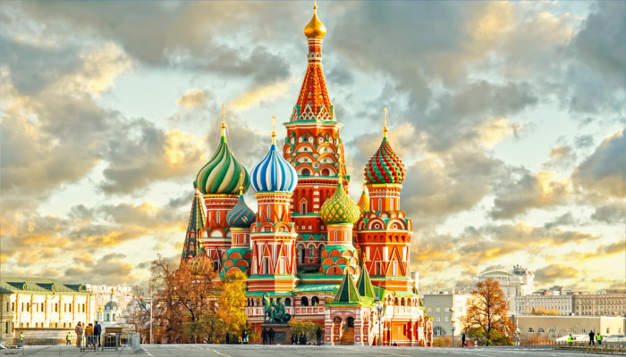 Partying in Moscow