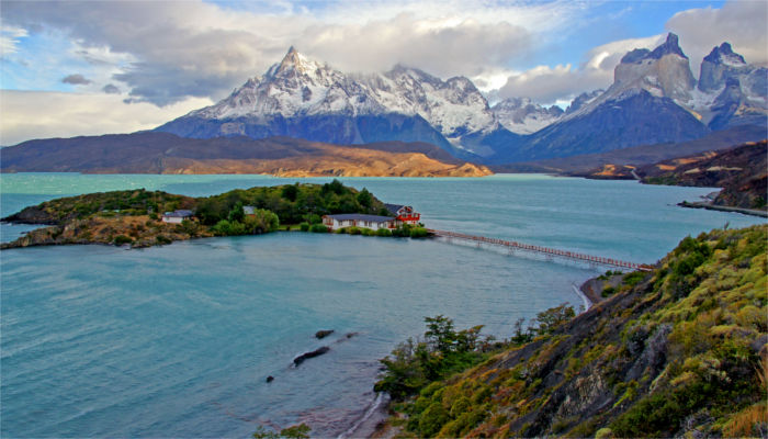 Landscape in Chile