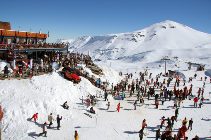 Chilean winter sports resorts