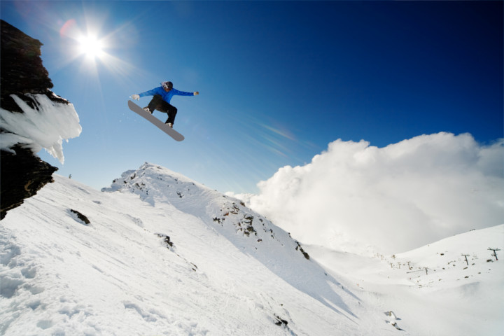 Action sports in New Zealand - Snowboarding