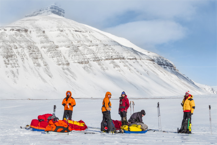 Summer destinations for winter sports - Svalbard