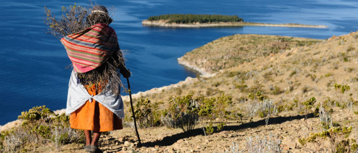 Woman in Bolivia