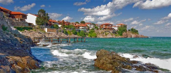 The Bulgarian coast