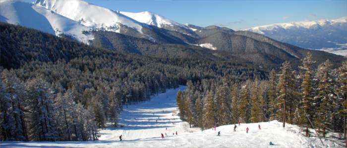Bansko ski resort in Bulgaria
