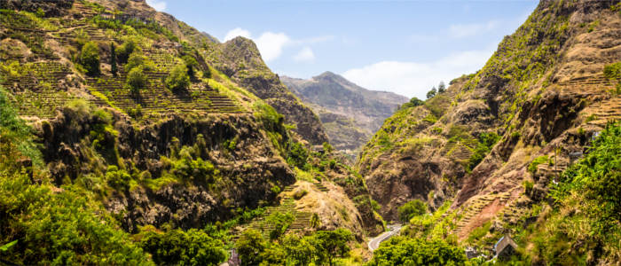 The Cape Verdean island of Santo Antao