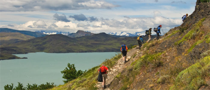 Hiking in Torres del Paine, Chile