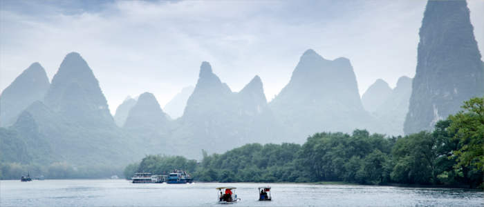 Province Guangxi with Li River