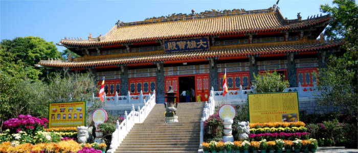 Buddhist monastery in Hong Kong