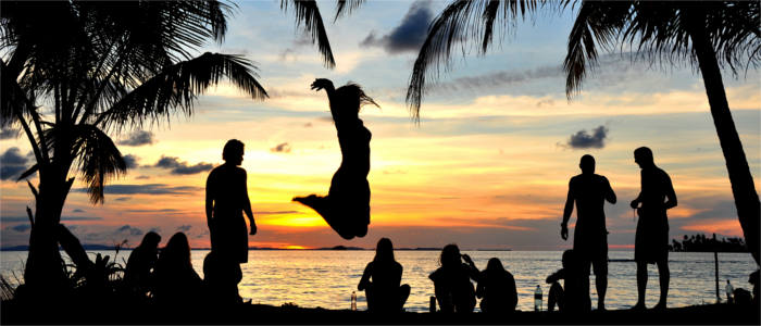 Having fun at Colombia's Caribbean beaches