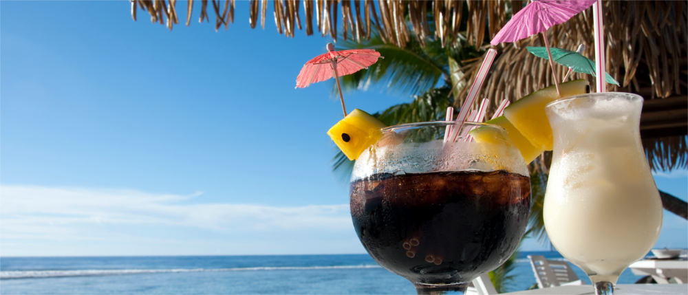 In the South Pacific Ocean - the Cook Islands