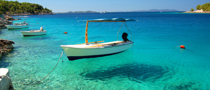 Boat trip near Brac