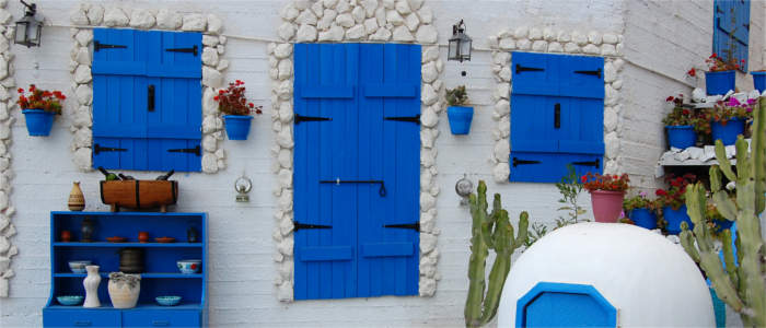 Typical village architecture in Cyprus
