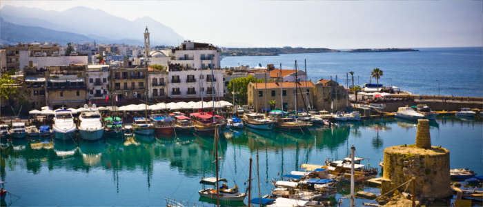 Kyrenia Harbour in Cyprus