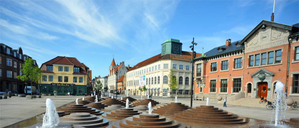 Square in Aalborg