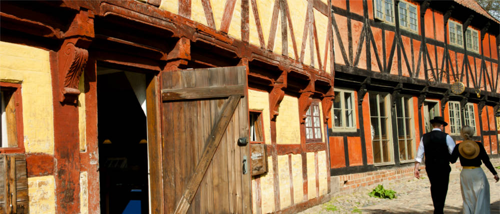 Open-air museum in Aarhus