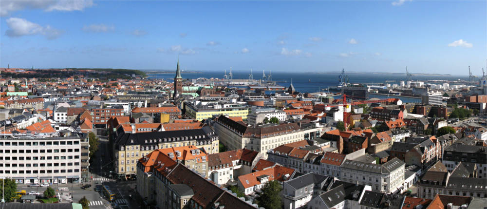 Aarhus' skyline