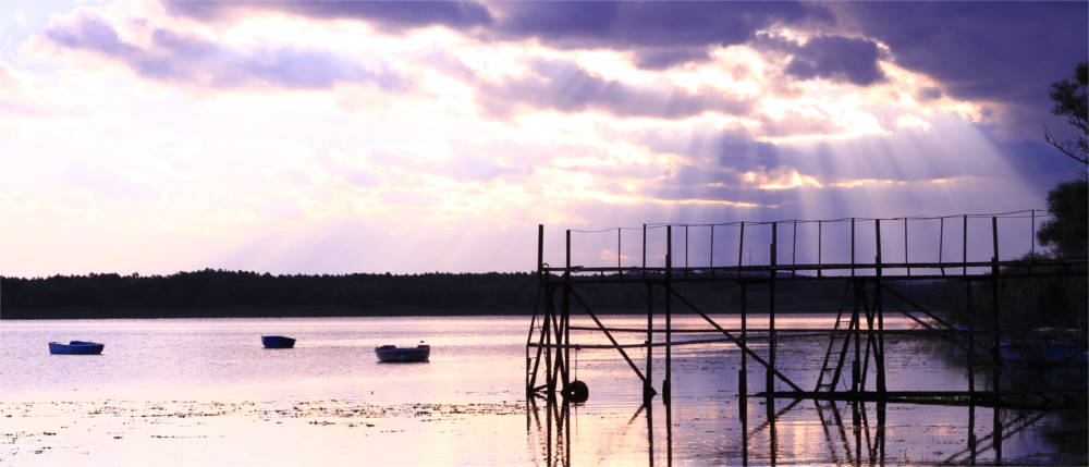 Lake scenery on Als