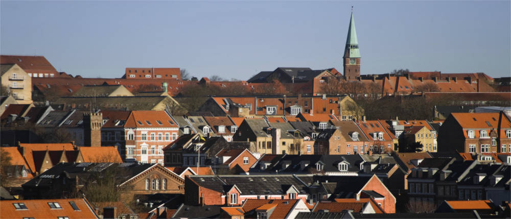 Aarhus' skyline