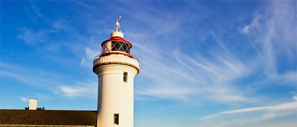 Lighthouse in East Jutland