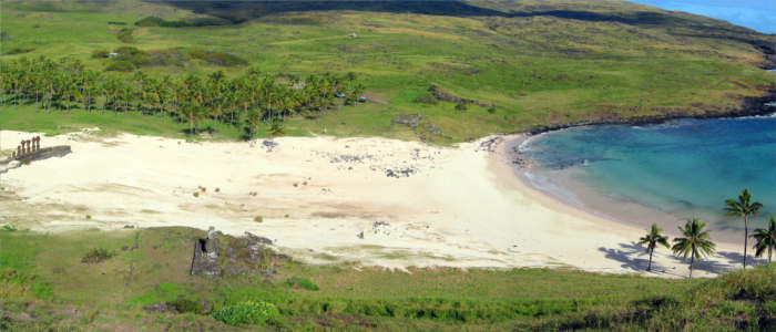 Anakena beach - Easter Island