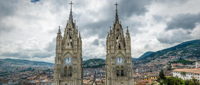 Quito - the capital of Ecuador